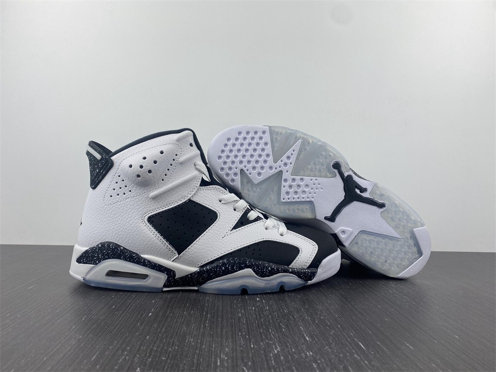 air jordan 6 retro ''oreo'' 384664-101