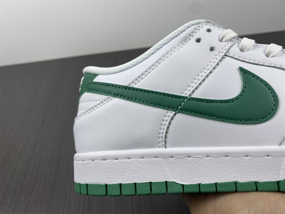nike dunk low white green noise(w) dd1503-112
