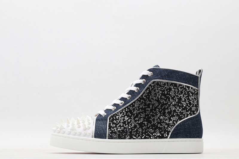chian louin high top sneaker