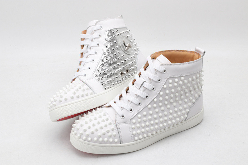 chian louin high top sneaker