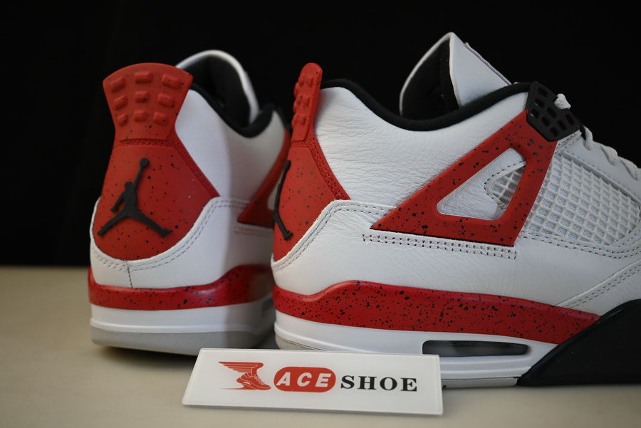 air jordan 4 “red cement” dh6927-161