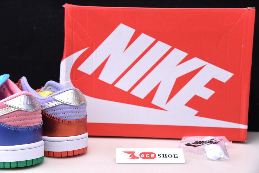 nike sb dunk low “sunset pulse” dn0855-600