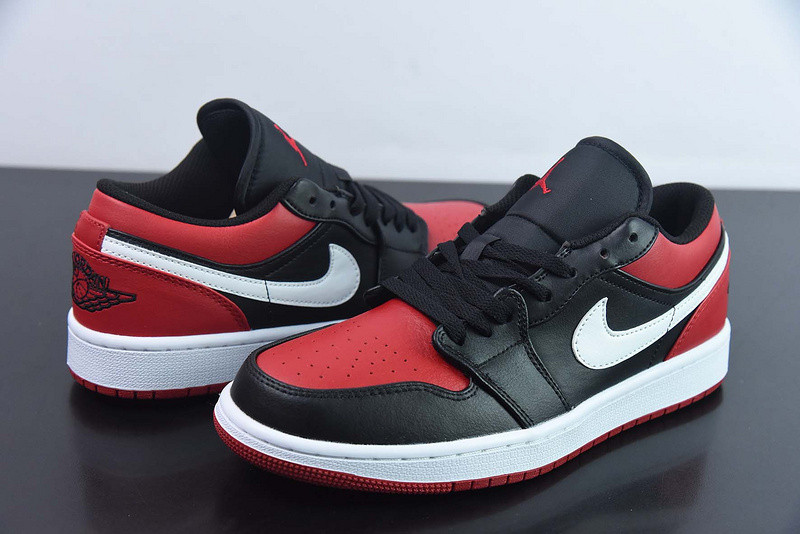 air jordan 1 low “alternate bred toe” 553558-066