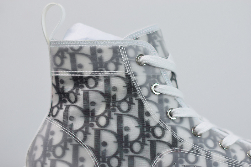 dio* b23 high-top sneakers in oblique l03n5