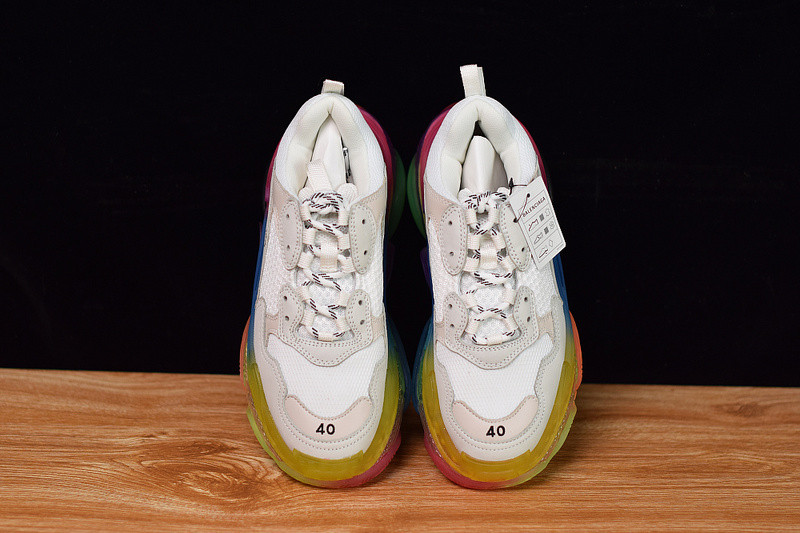 bc triple s trainer rainbow 544351