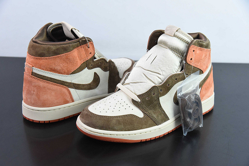 air jordan 1 retro high og wmns "dusted clay" fq2941-200