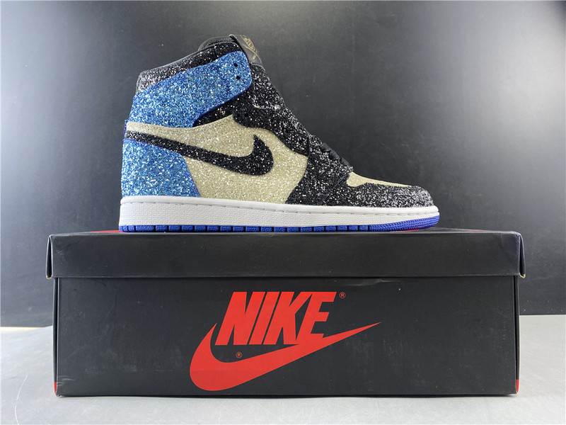 air jordan 1 x fragment design “glitter” ck5566-400