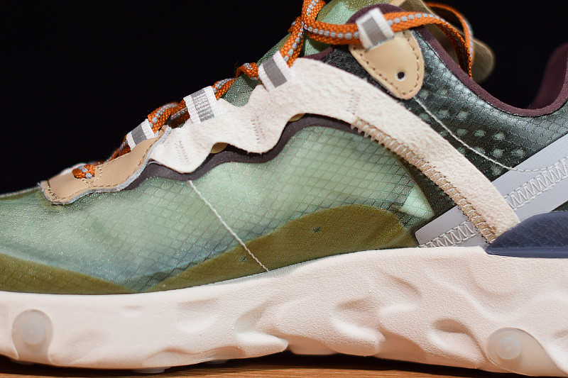 nike react element 87 undercover green mist bq2718-300