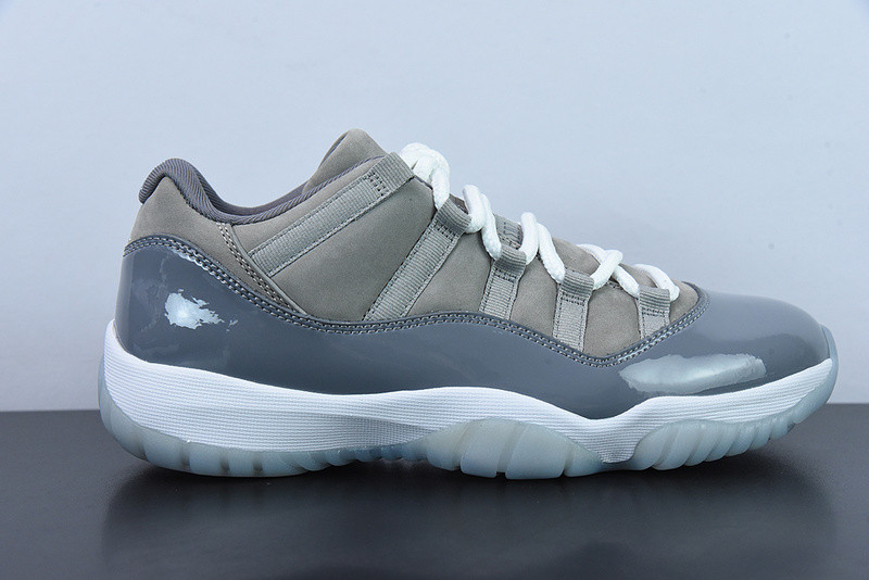 air jordan 11 retro low "cool grey" 528895-003