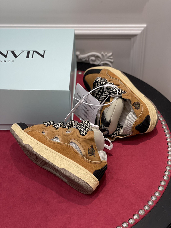 lanvin curb sneaker
