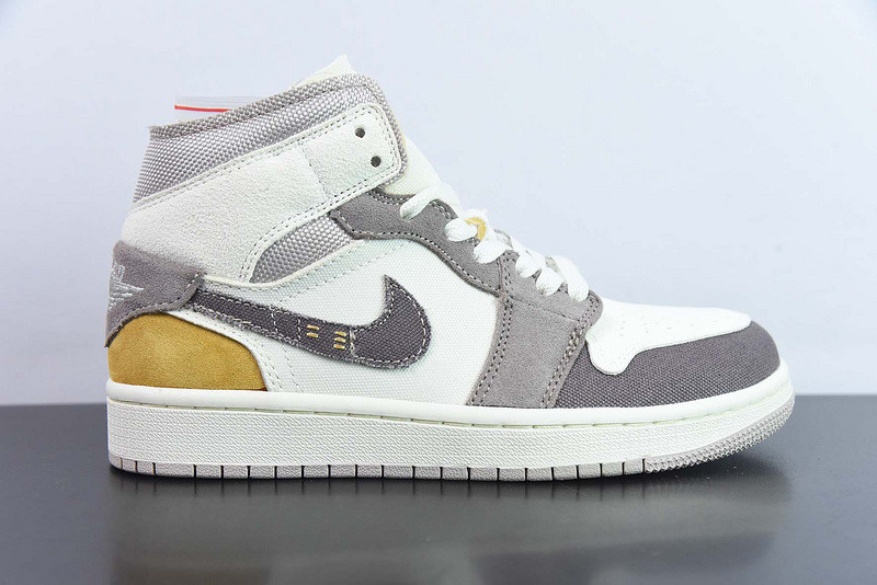 air jordan 1 mid se craft taupe haze dm9652-102