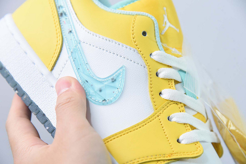 air jordan 1 low yellow white grind dx4375-800