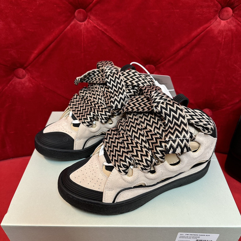 lanvin curb sneaker