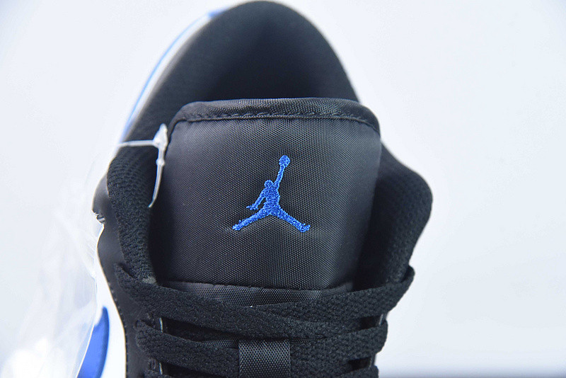 air jordan 1 low gs "black/royal" 553560-140