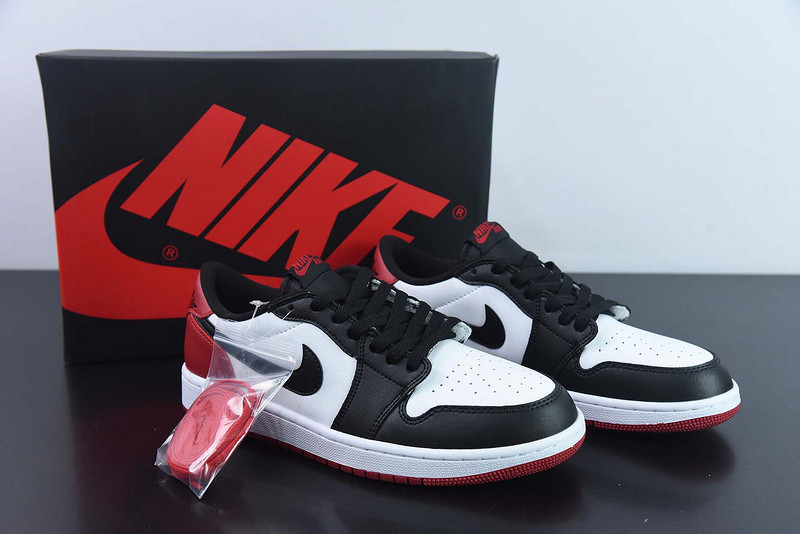 air jordan 1 low og “black toe” cz0790-106