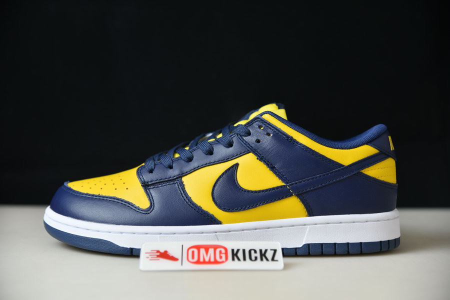 nike sb dunk low “michigan” dd1391-700