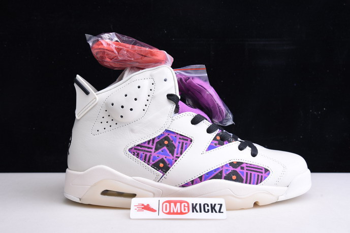 air jordan 6 retro quai54 sail black cz4152-101