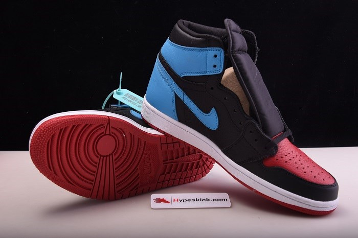 air jordan 1 unc to chicago cd0461-046